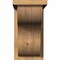 Ekena Millwork Carmel Smooth Corbel w/Backplate, Western Red Cedar, 7 1/2"W x 14"D x 14"H COR08X14X14CAR01SWR - alternate 3